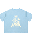 Mineral Wash Boxy Cotton T-Shirt