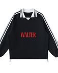 Walter X Puerto Rico - Classic Preppy Raglan Fleece
