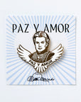 PAZ Y AMOR ENAMEL PIN