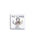 PAZ Y AMOR ENAMEL PIN