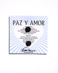 PAZ Y AMOR ENAMEL PIN