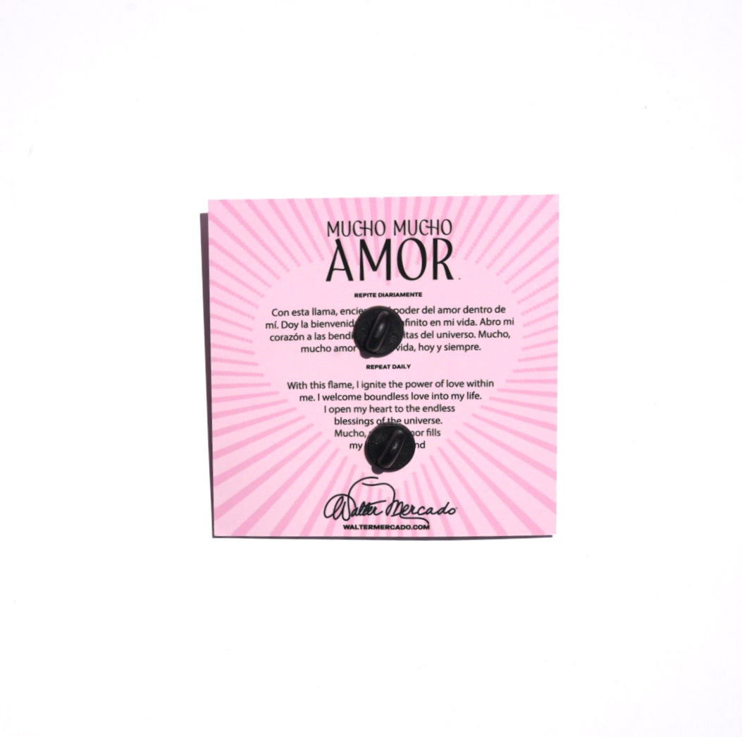 MUCHO MUCHO AMOR ENAMEL PIN