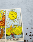 Walter Mercado Luna and sol tarot cards