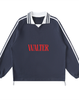Walter X Puerto Rico - Classic Preppy Raglan Fleece