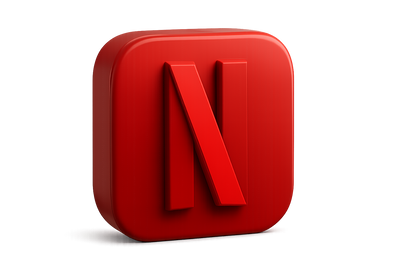 Netflix 3D Icon