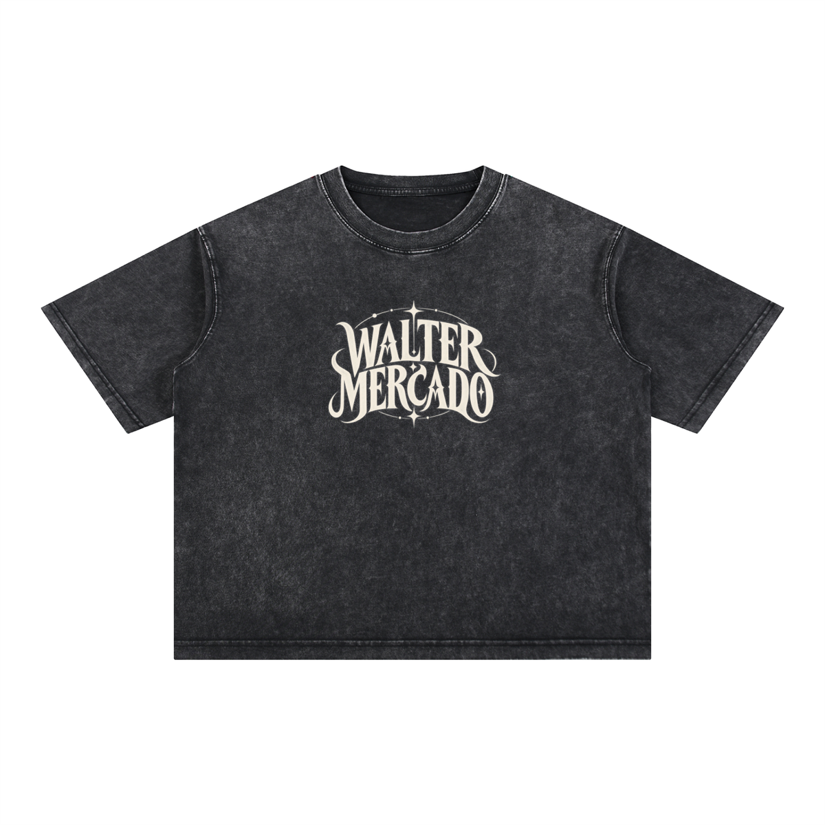 Mineral Wash Boxy Cotton T-Shirt
