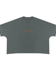 Unisex Heavyweight Boxy Raw Edge T-Shirt