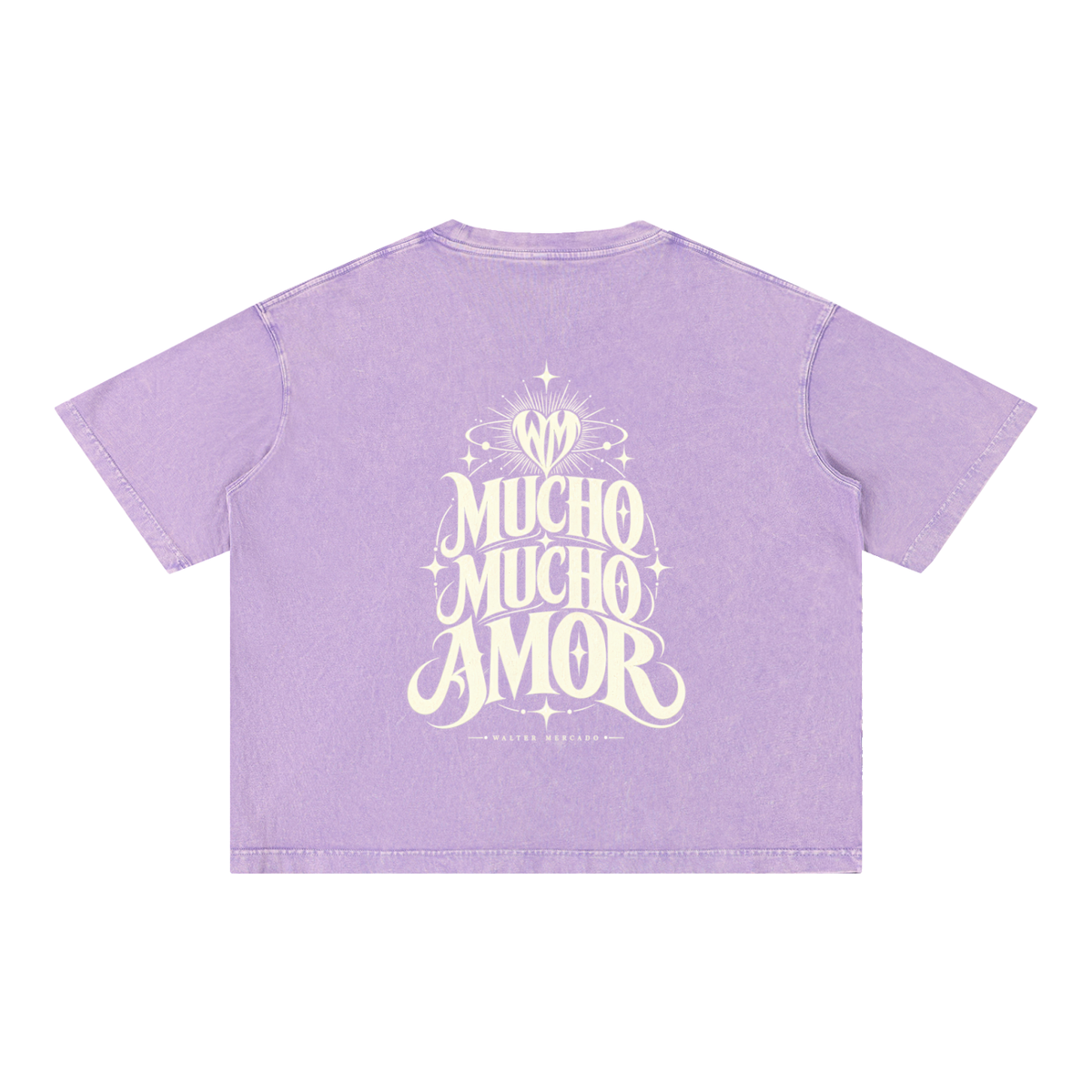 Mineral Wash Boxy Cotton T-Shirt