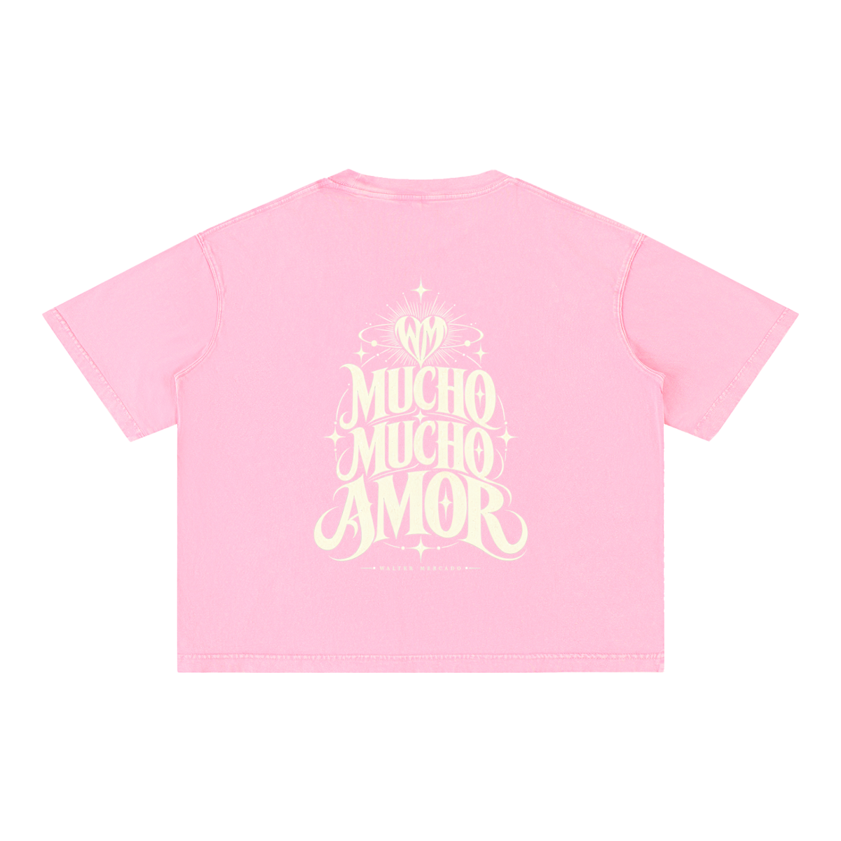Mineral Wash Boxy Cotton T-Shirt