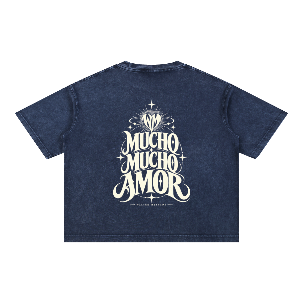 Mineral Wash Boxy Cotton T-Shirt