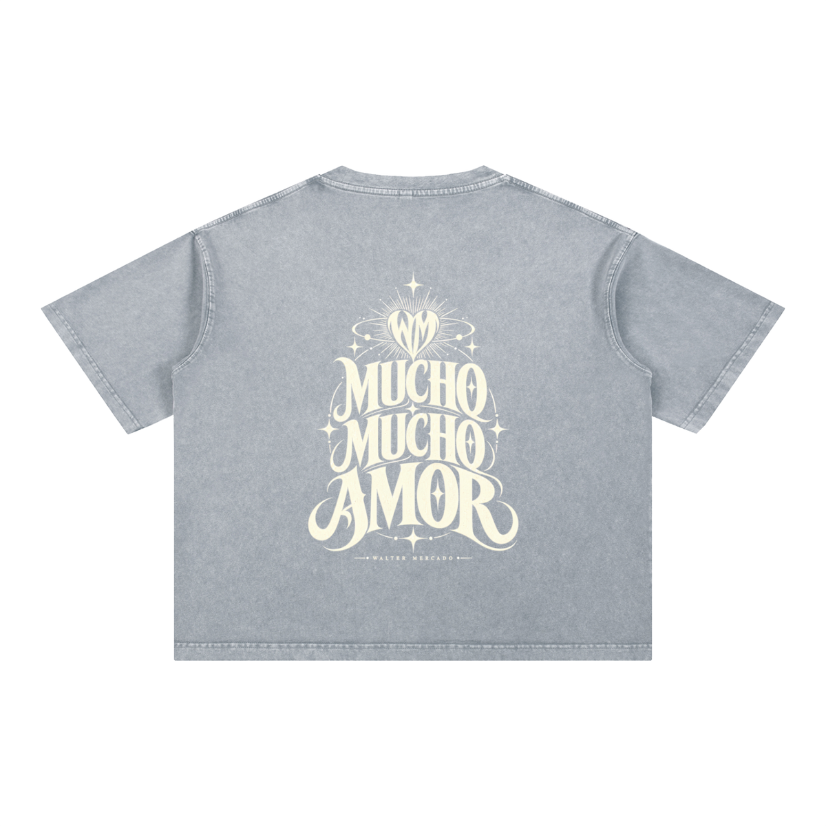 Mineral Wash Boxy Cotton T-Shirt