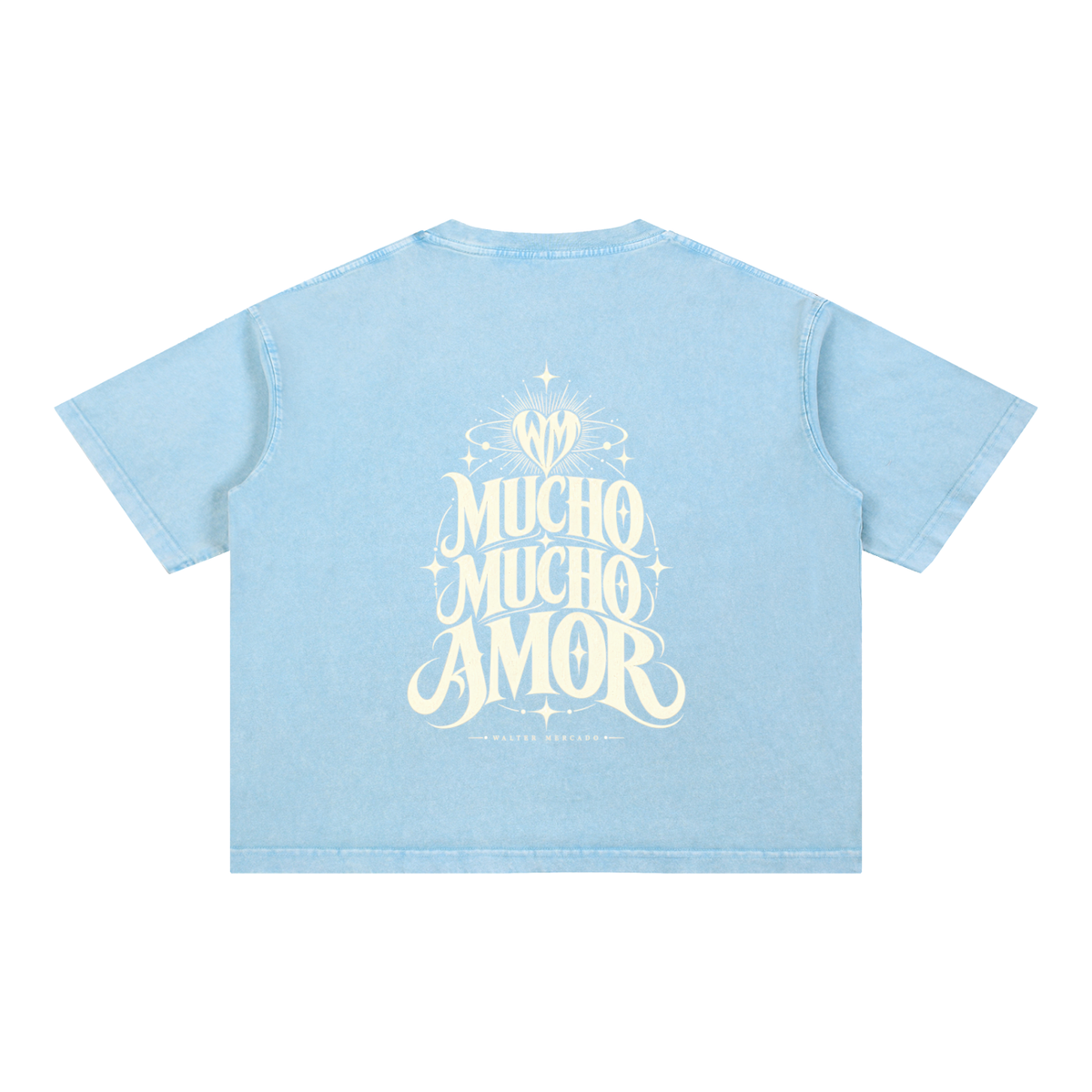Mineral Wash Boxy Cotton T-Shirt