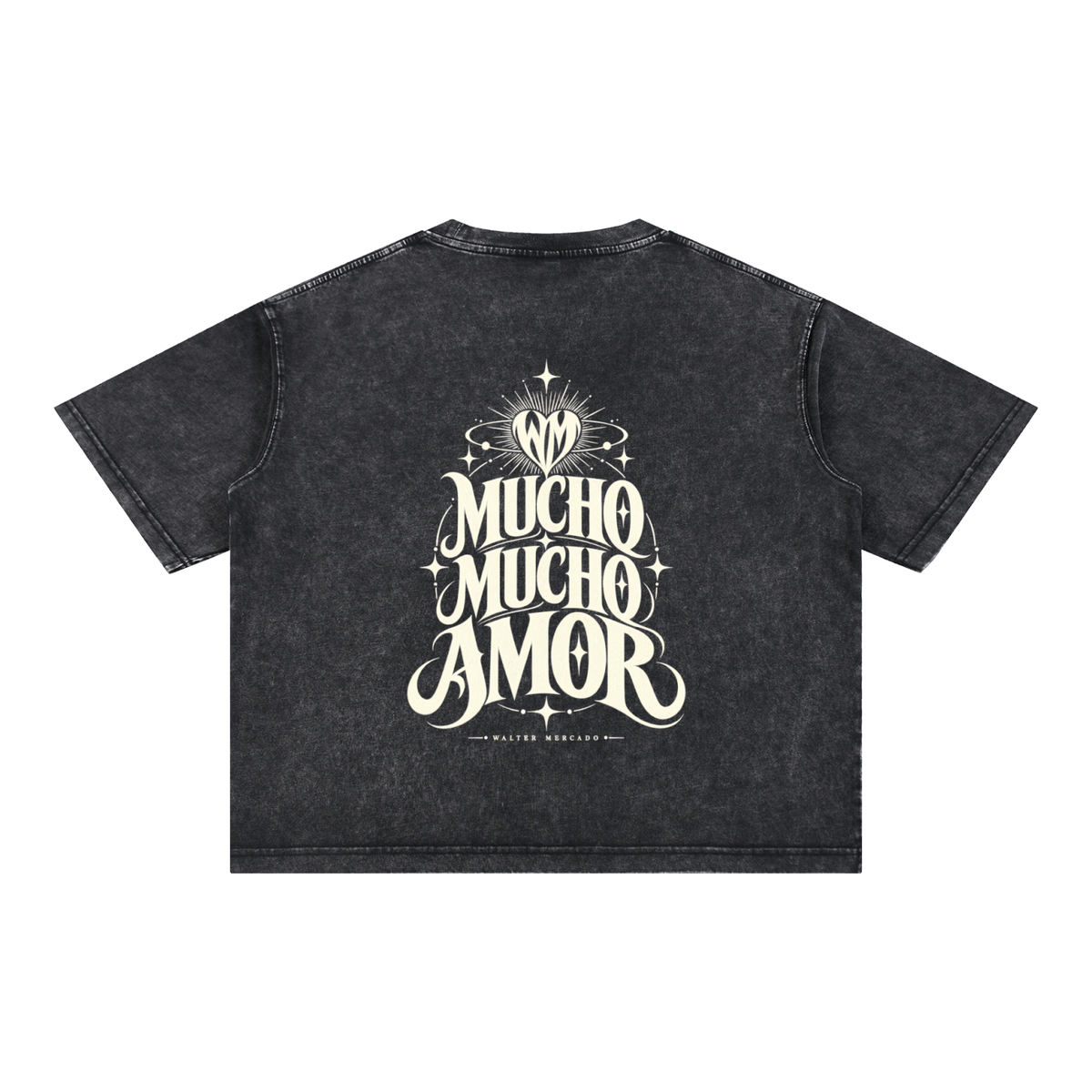 Mineral Wash Boxy Cotton T-Shirt