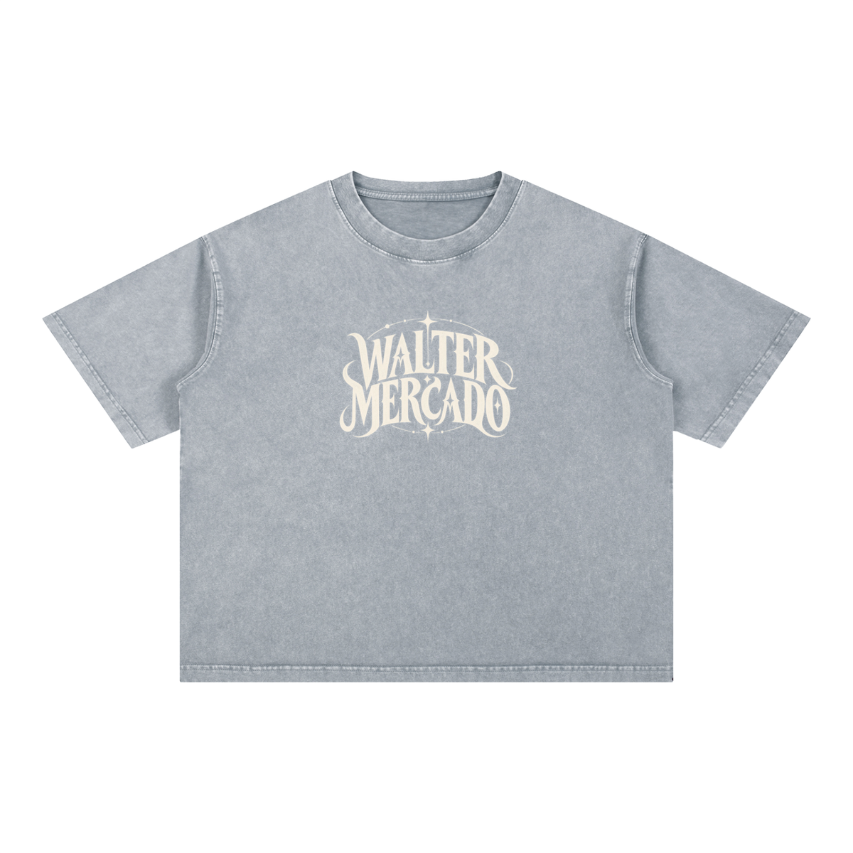 Mineral Wash Boxy Cotton T-Shirt