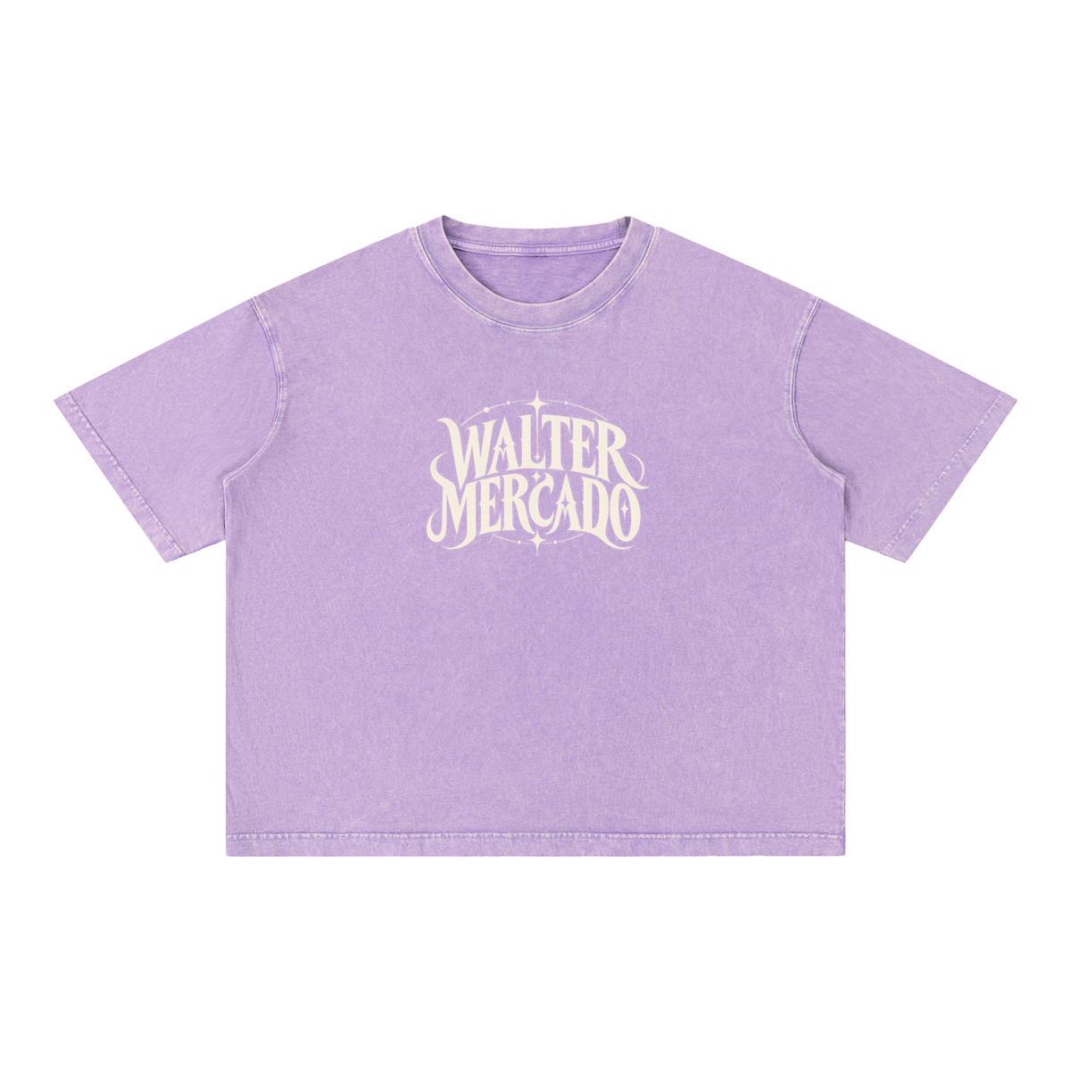 Mineral Wash Boxy Cotton T-Shirt