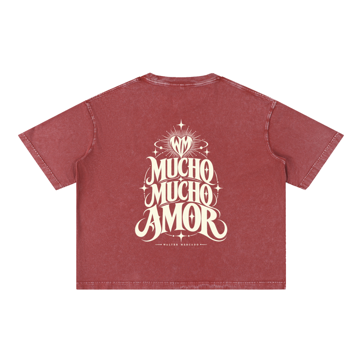 Mineral Wash Boxy Cotton T-Shirt