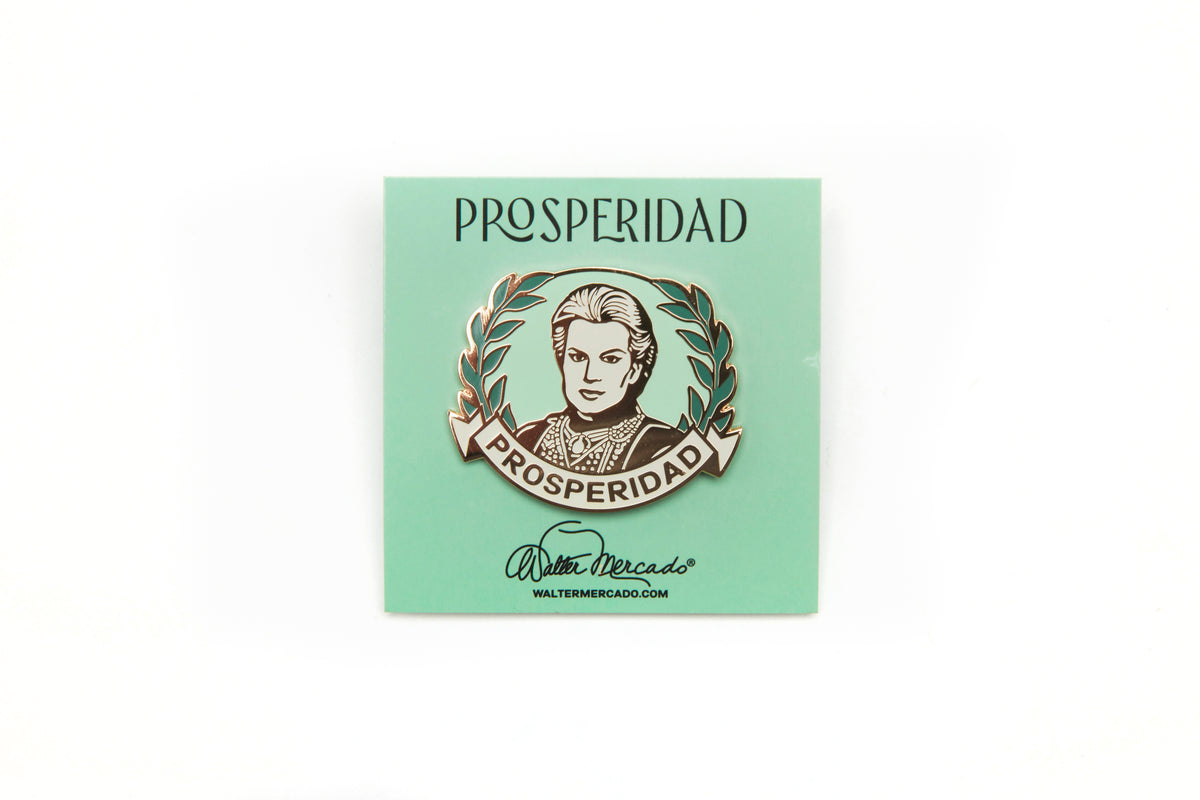 Walter Mercado Prosperidad Enamel Pin