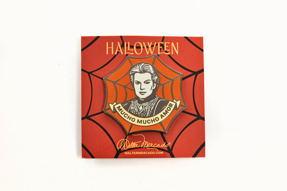 Walter Mercado Halloween Pin