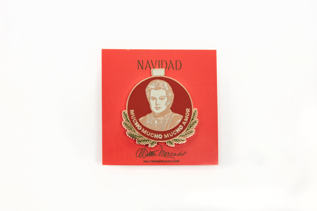 Walter Mercado Navidad Pin