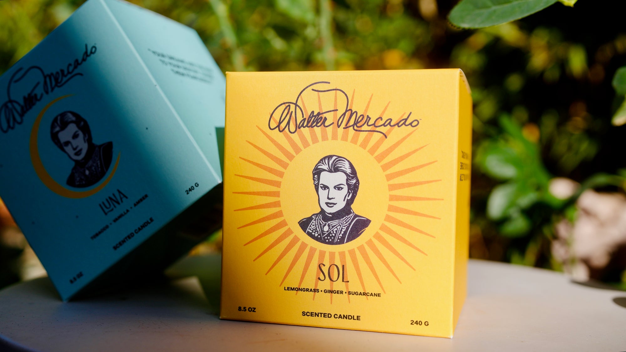 Walter Mercado Luna and Sol Candle Set
