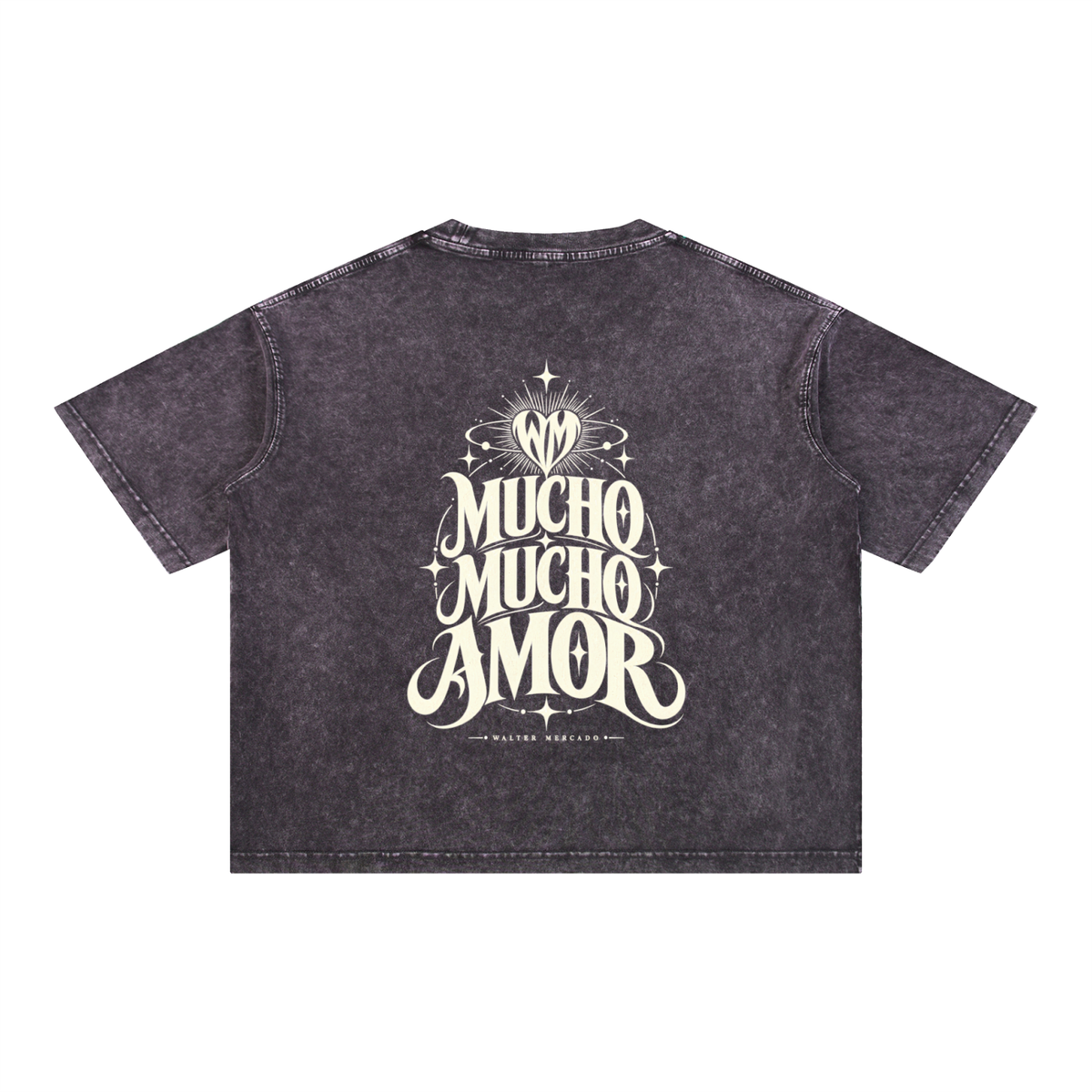 Mineral Wash Boxy Cotton T-Shirt