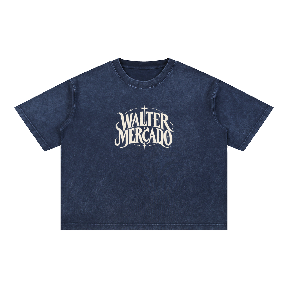 Mineral Wash Boxy Cotton T-Shirt