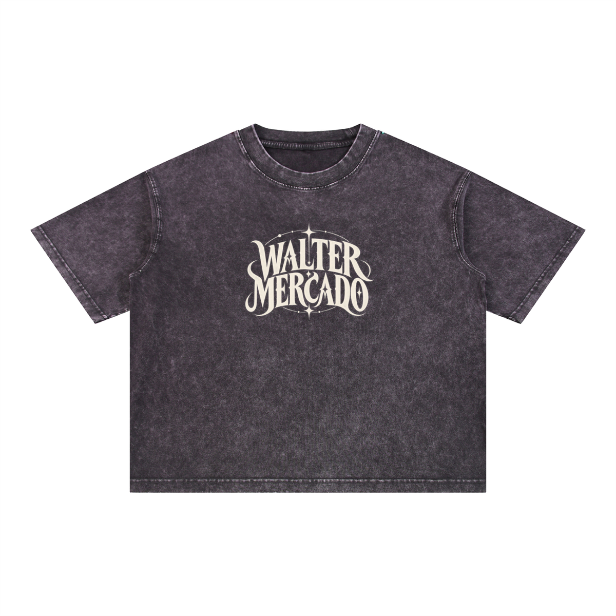 Mineral Wash Boxy Cotton T-Shirt