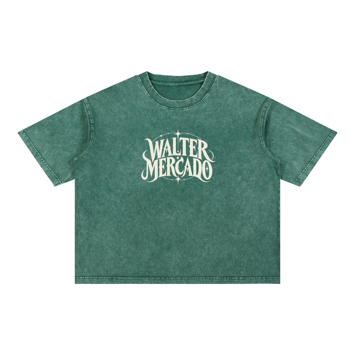 Mineral Wash Boxy Cotton T-Shirt