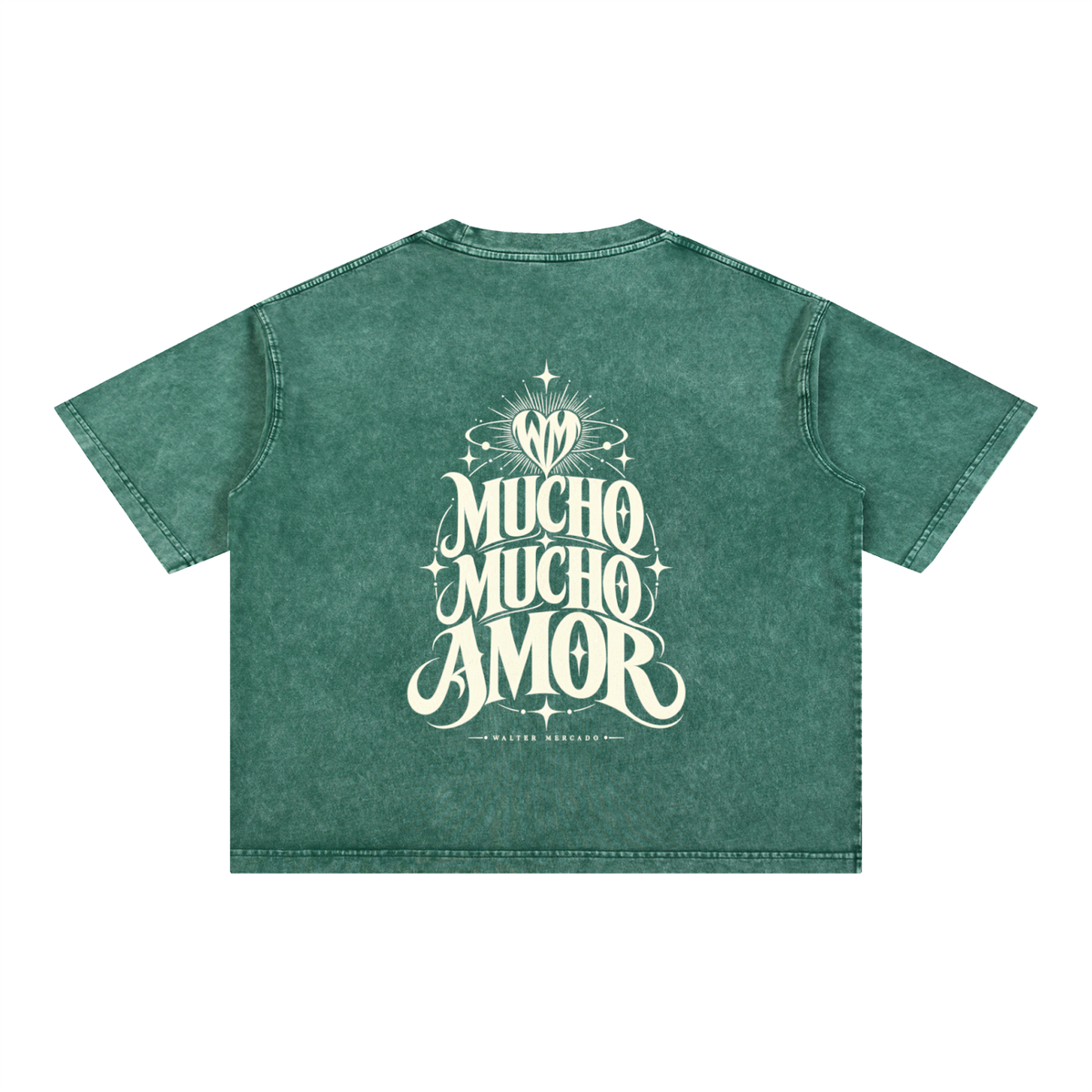 Mineral Wash Boxy Cotton T-Shirt