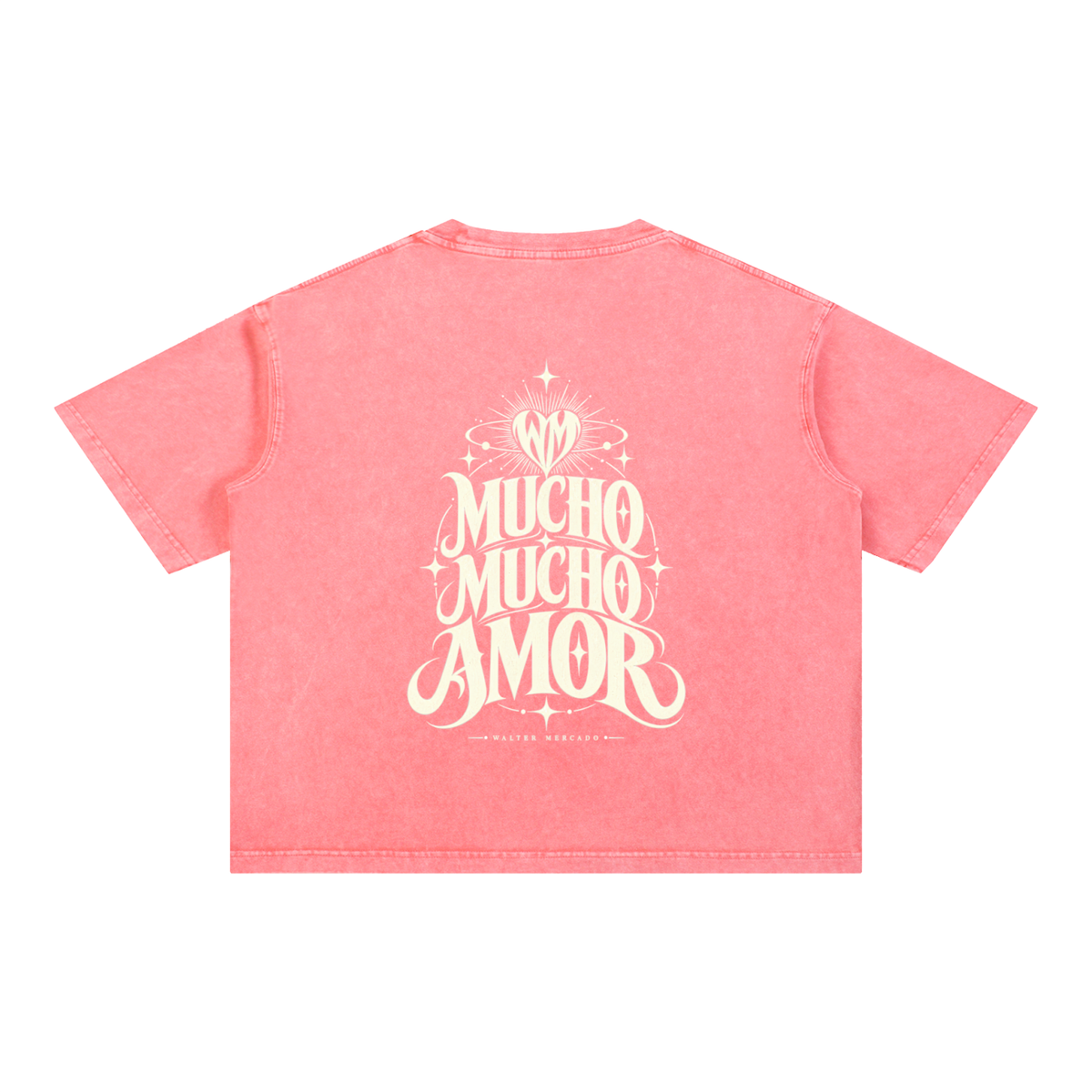 Mineral Wash Boxy Cotton T-Shirt