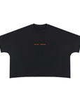 Unisex Heavyweight Boxy Raw Edge T-Shirt