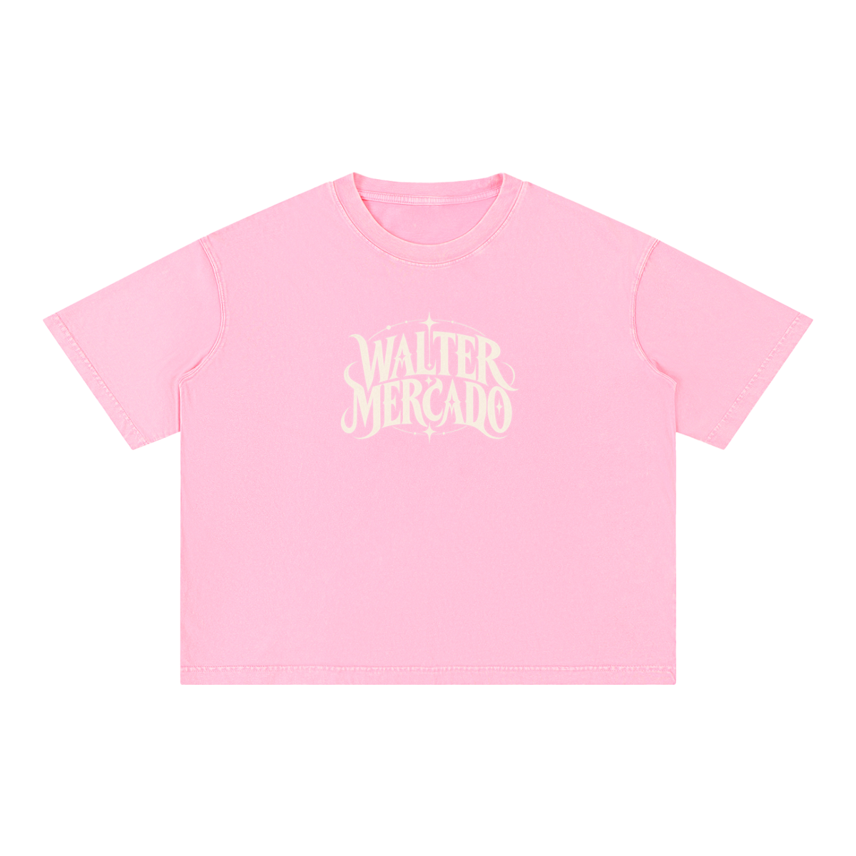 Mineral Wash Boxy Cotton T-Shirt
