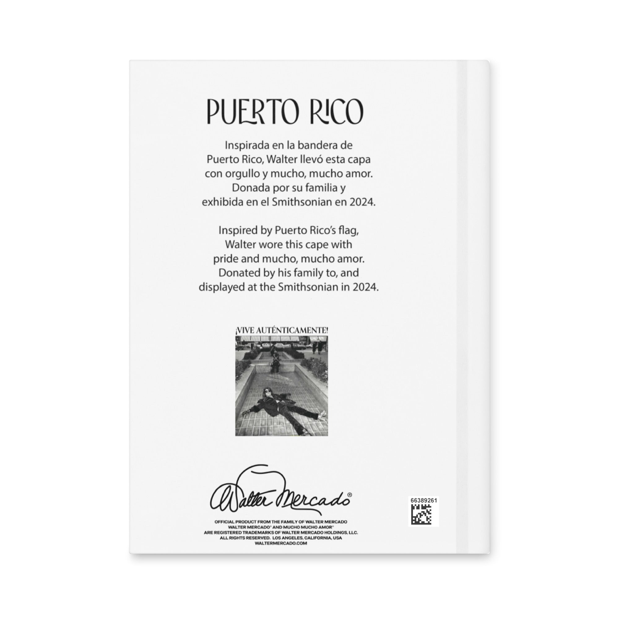Walter Mercado Puerto Rico Cape Journal Notebook