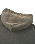 Vintage Washed Frayed-Hem Hoodie