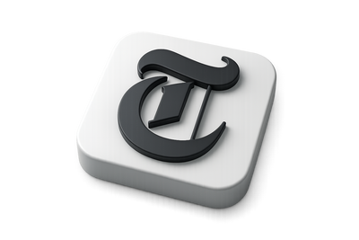 The New York Times 3D Icon