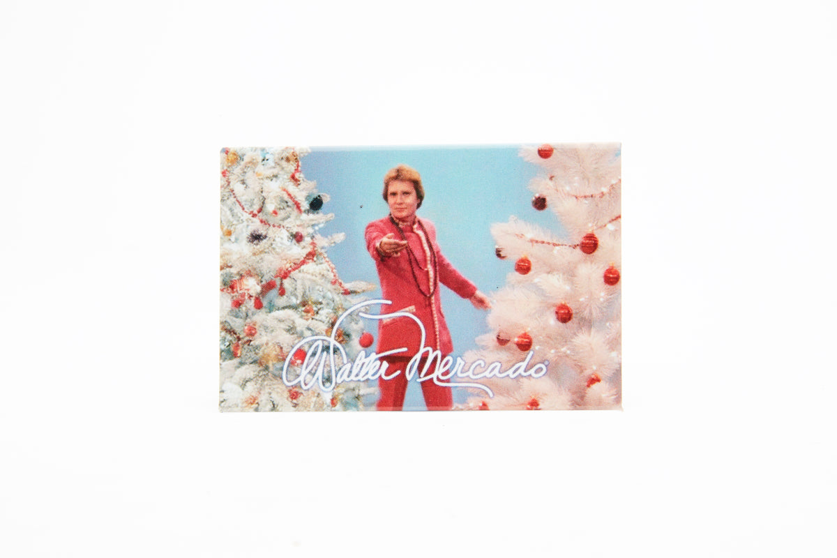 Walter Mercado Navidad Christmas Portrait Magnet