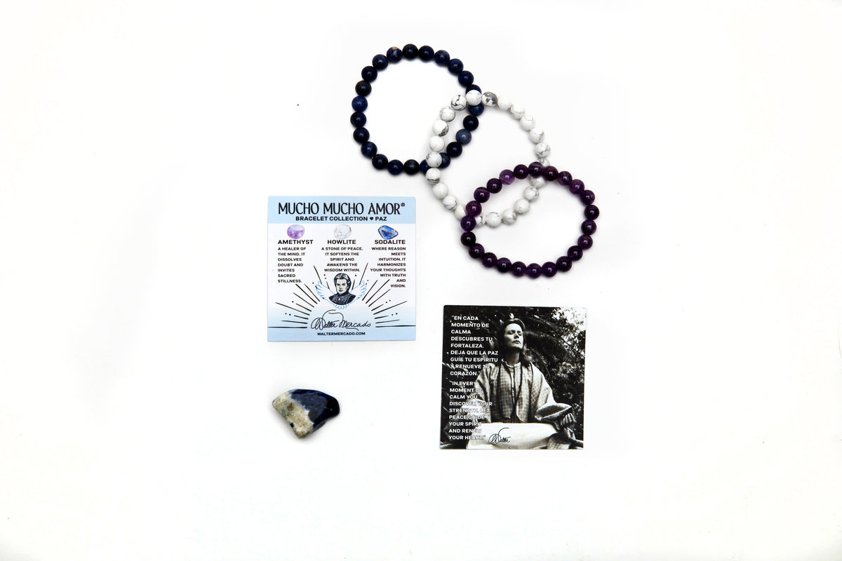 Walter Mercado Paz Bracelet Set