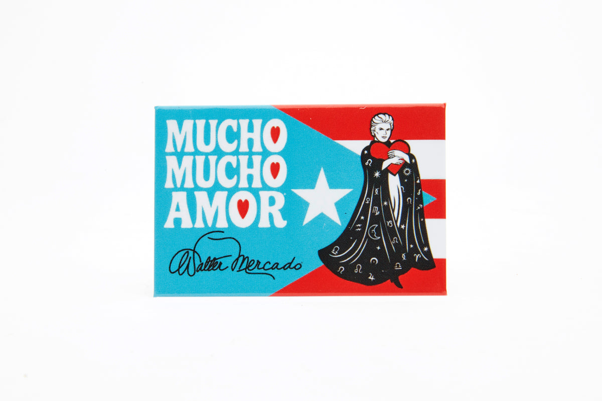 Walter Mercado Puerto Rico Mucho Mucho Amor Magnet