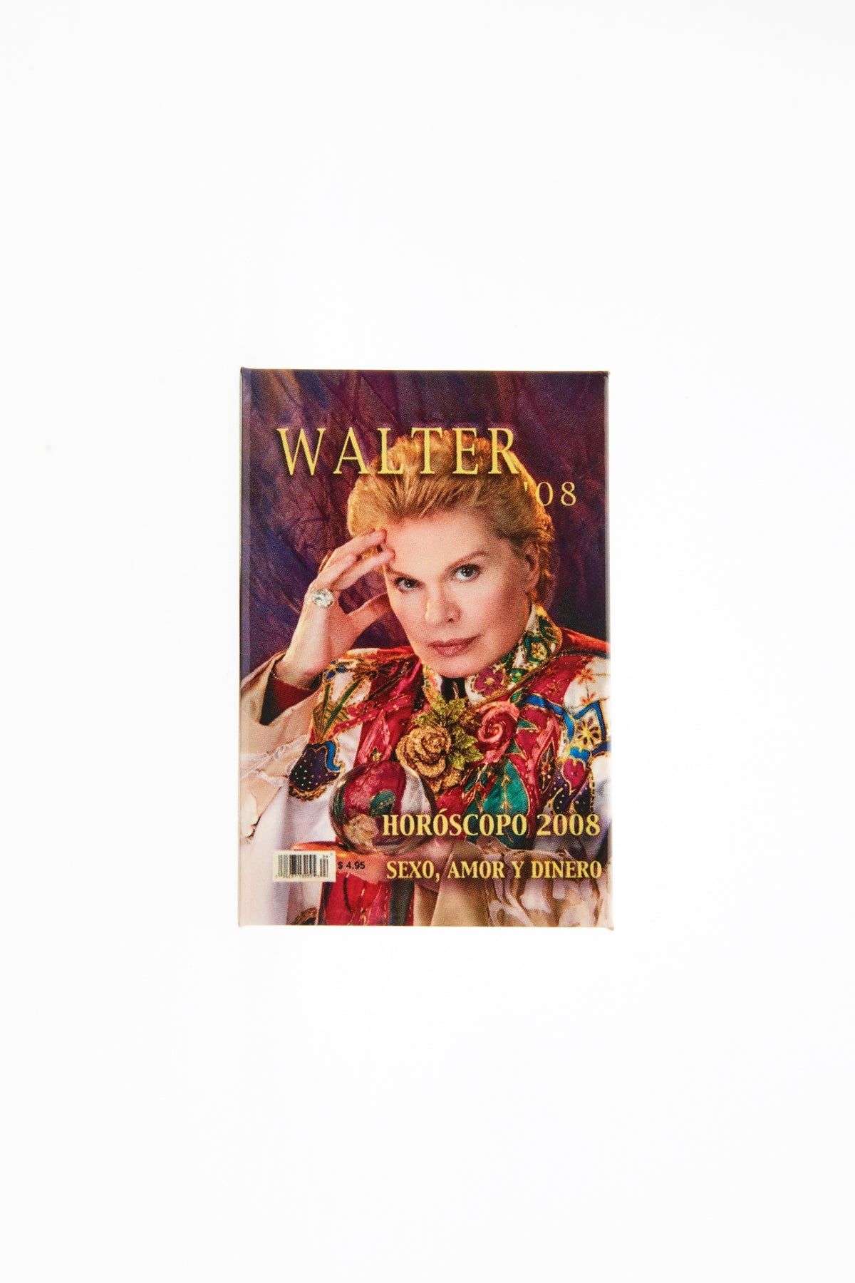Walter Mercado Walter 2008 Magazine Cover Magnet
