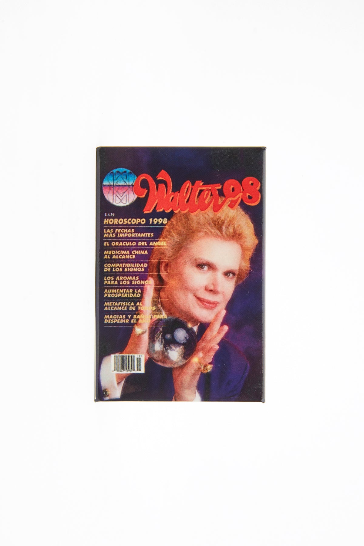 Walter Mercado Walter 98 Magazine Cover Magnet